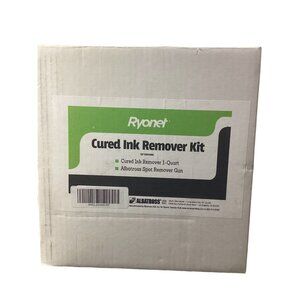 Ryonet Cured Ink Remover Kit Albatross Pro Spot Remover Gun & Qt Remover New Box